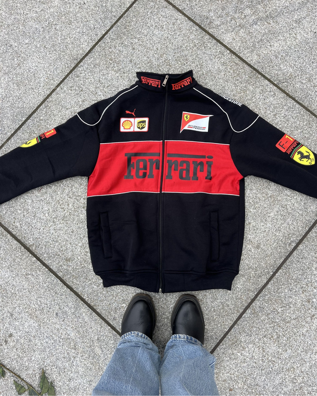 Ferrari F1 Black Unisex Jacket