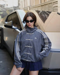 Charcoal Grey Chinese New Year Unisex Jacket