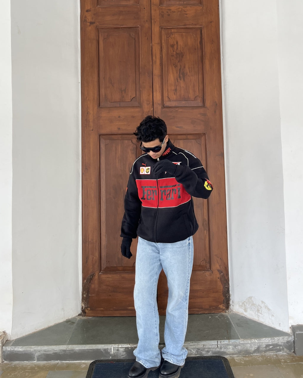 Ferrari F1 Black Unisex Jacket