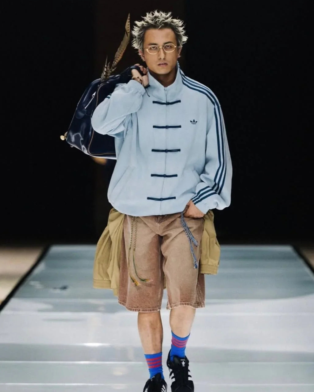 Sky Blue Chinese New Year Unisex Jacket