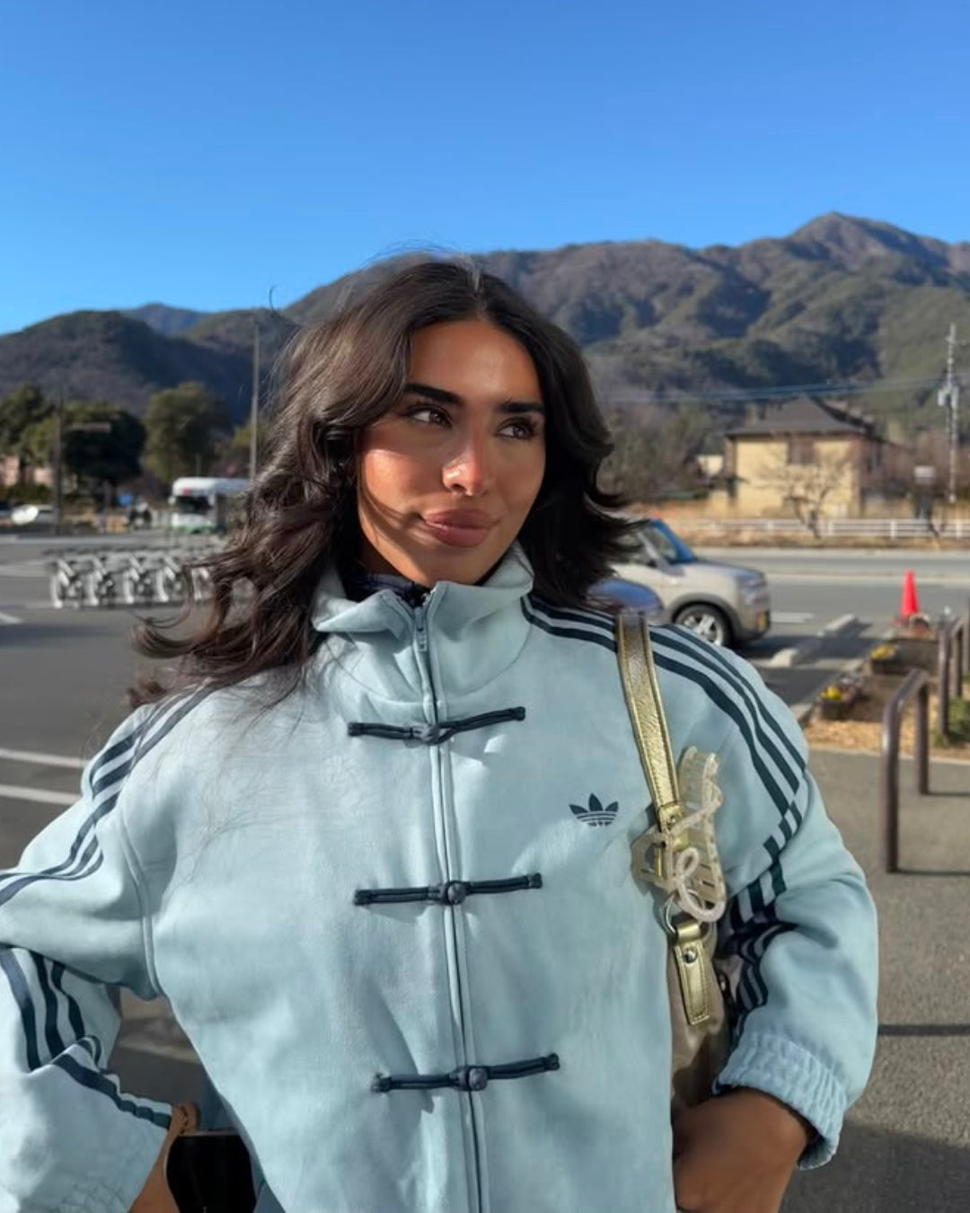 Sky Blue Chinese New Year Unisex Jacket