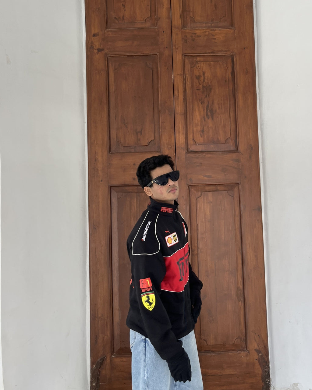 Ferrari F1 Black Unisex Jacket